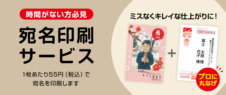年賀状印刷23卯年 富士フイルム 公式