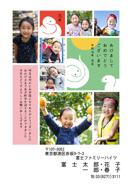 ネット限定年賀状 GN-051