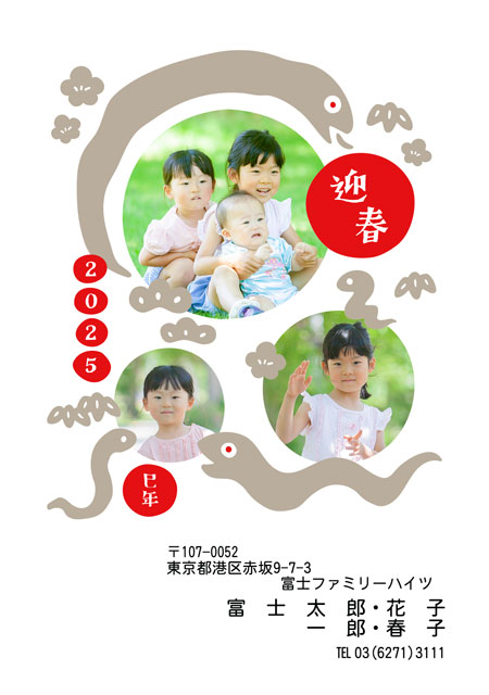 ネット限定年賀状 GN-063