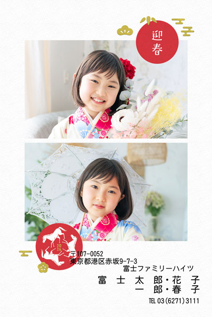 ネット限定年賀状 GN-008