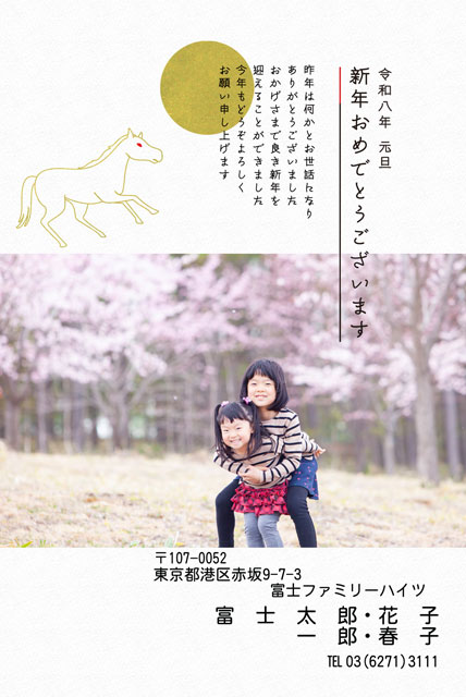 ネット限定年賀状 GN-024