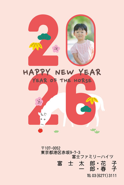 ネット限定年賀状 GN-027