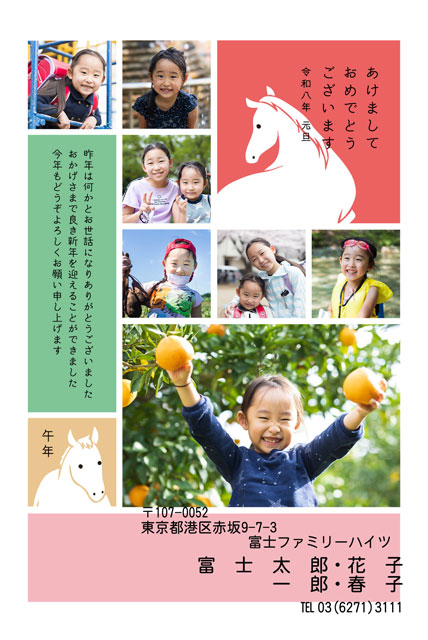 ネット限定年賀状 GN-030