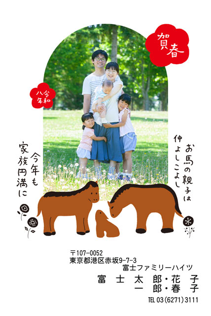 ネット限定年賀状 GN-035