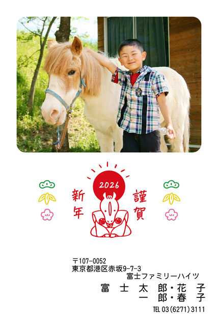 ネット限定年賀状 GN-041