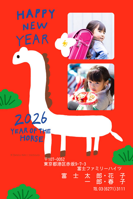 ネット限定年賀状 GN-057