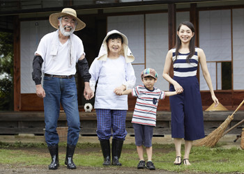 家族や親族との集合写真