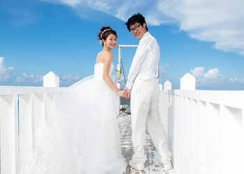 結婚式の写真